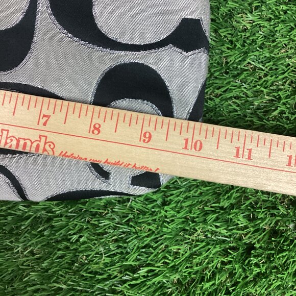 Coach Poppy Signature Print Shoulder Bag Vintage - Picture 9 of 14